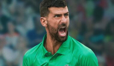 Novak Djokovic in promotional image for "Novak Djokovic: The Wolf in Winter"