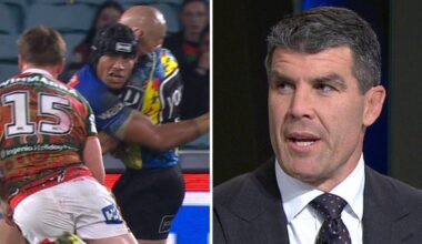 NRL 2026: Stephen Crichton runs into Ashley Klein, video, Bunker decision, Bulldogs