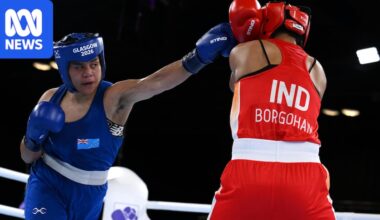 Boxer Tarona Taafaki earns Tuvalu's first ever Commonwealth Games medal without winning fight