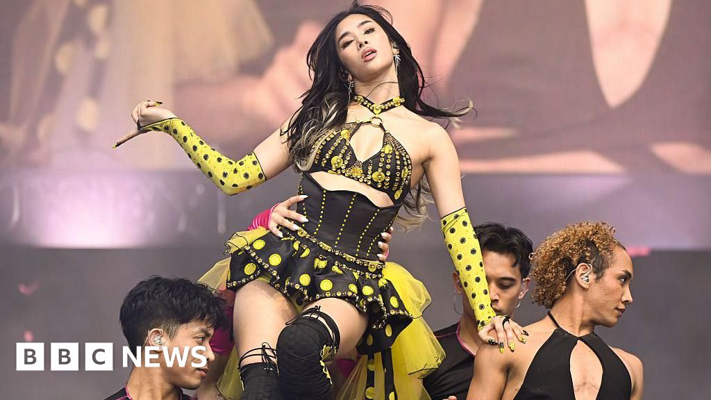Katseye singer Sophia Laforteza steps away from group over mental health - BBC