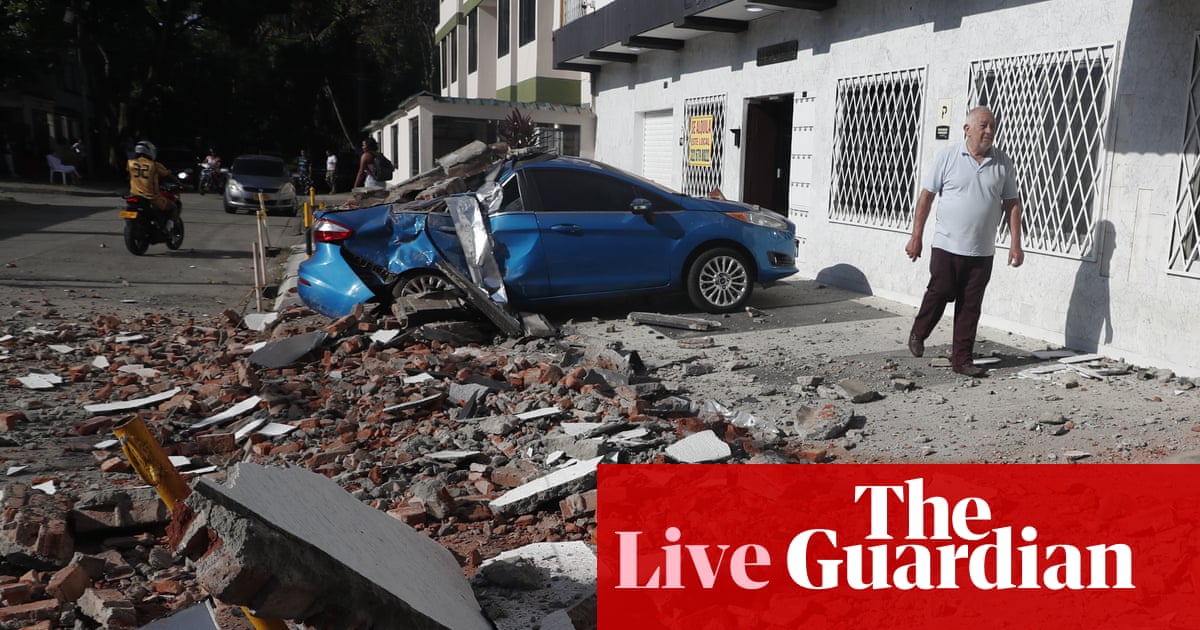 At least 47 dead and buildings collapsed after 7.4-magnitude earthquake shakes western Colombia – latest news | Colombia