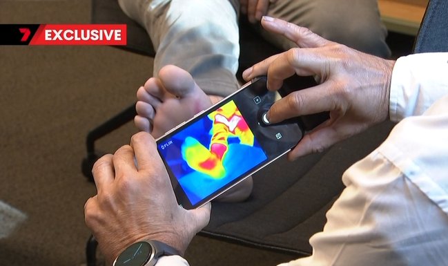 The technology analyses heat patterns.
