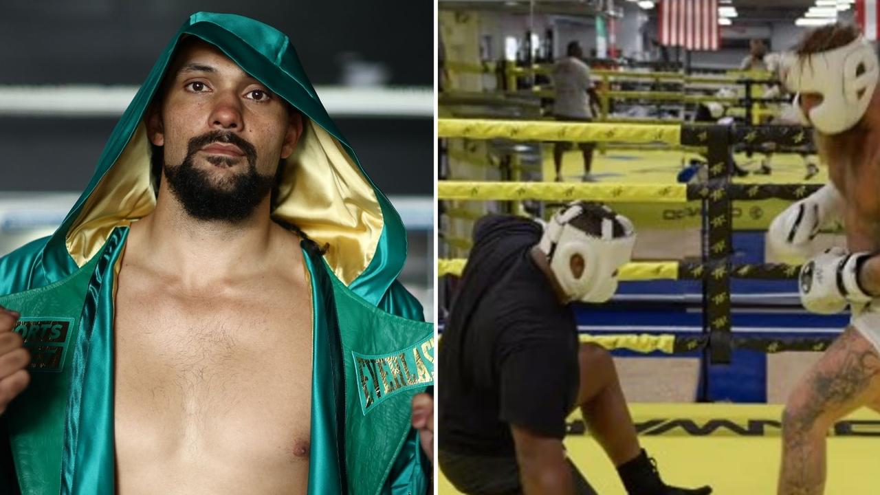 ‘They aren’t me’: Aussie’s ominous warning for 130kg US monster who went viral with Jake Paul