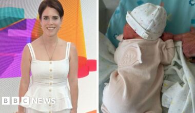 Princess Eugenie gives birth to a baby girl in Portugal - BBC