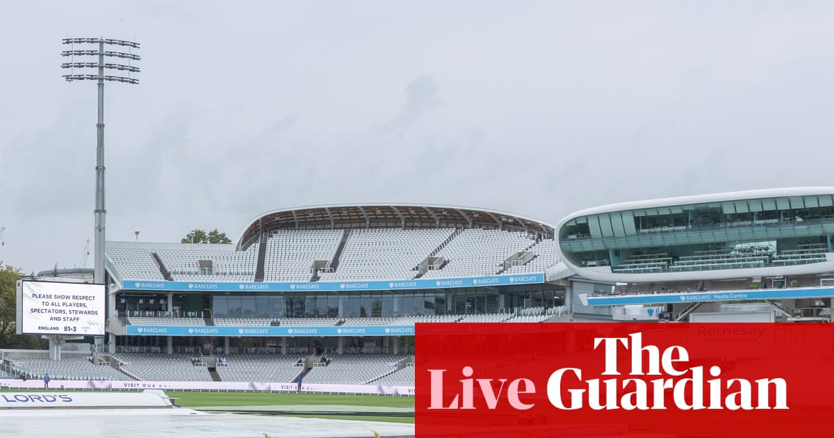 England v Pakistan: second men’s cricket Test, day three start delayed – live | England v Pakistan 2026