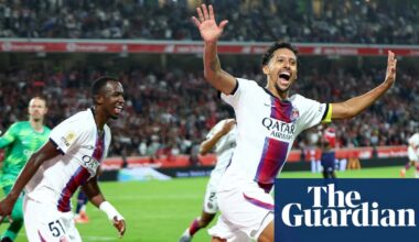 European football: PSG scramble another draw while Bayern make flying start | European club football