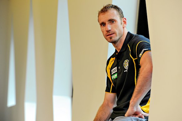 Former AFL player Shane Tuck, pictured here in 2013.