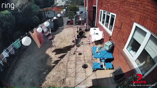 Europe wildfires: Doorbell camera catches frightening speed of blaze as summer inferno continues