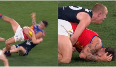 AFL 2026: Carlton’s Harry Dean in hot water over dangerous tackle on Cam Rayner, Rising Star eligibility, Kai Lohmann facing ban for ugly incident