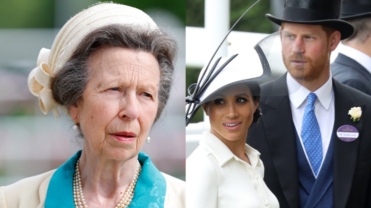 'She predicted all of this': Princess Anne's warning to Prince Harry and Meghan Markle resurfaces six years later as they return to the UK