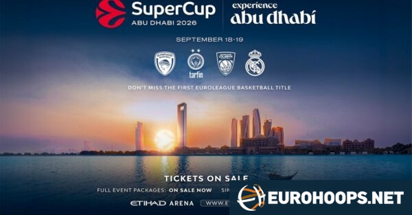 Abu Dhabi to host first-ever Euroleague Basketball SuperCup