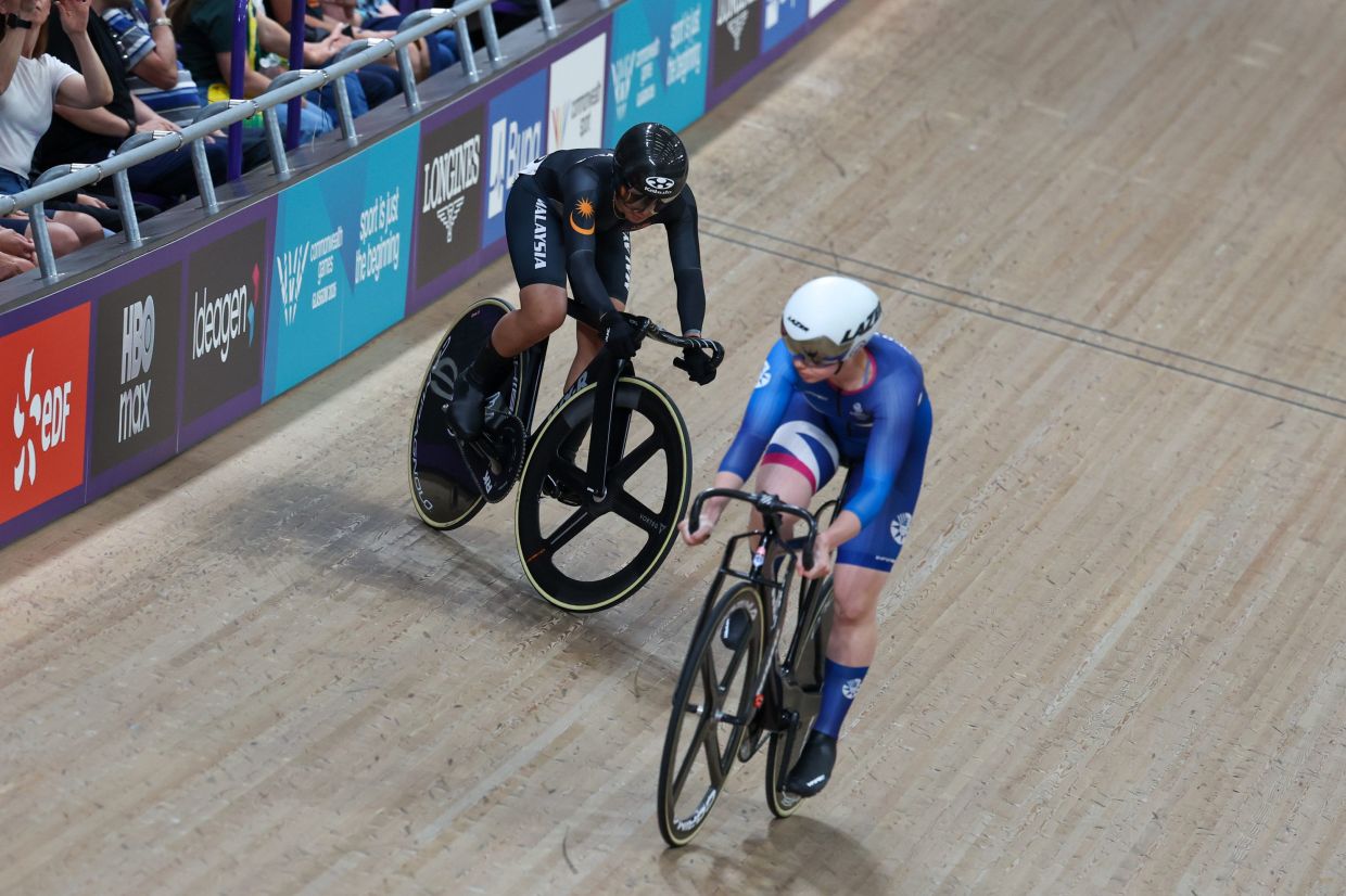 Cycling: Izzah sprints her way into q-finals to set up Rhianna date