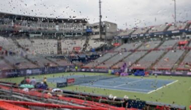 Tennis: Tennis-Rain disrupts Washington Open final, halts play in Canada