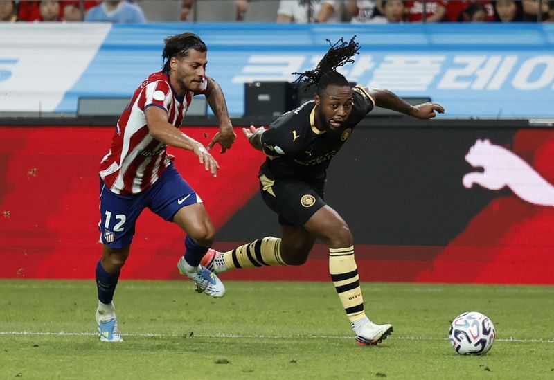 Football: Soccer-Maresca delighted by Semenyo-Marmoush partnership after Man City beat Atletico