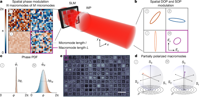 Degree-of-polarization modulation for high-dimensional optical computing
