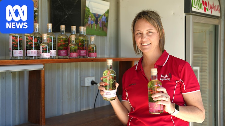 Central Queensland lychee growers diversify with alcohol range to reduce fruit wastage