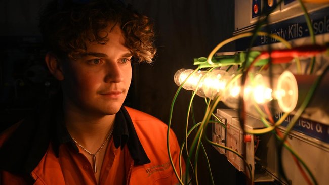 Electricians are among Australia’s highest-paid workers without university degrees.