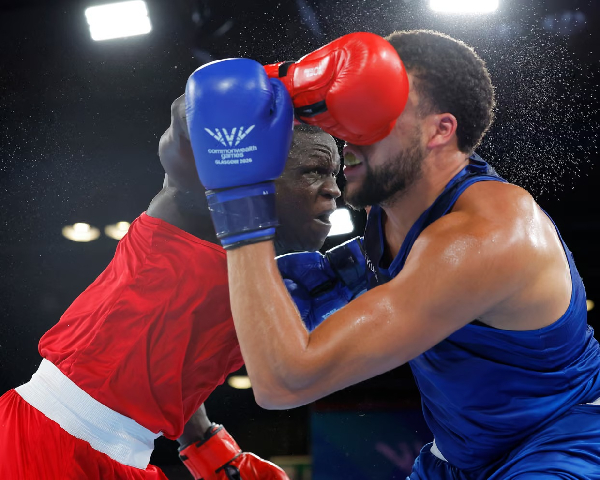 Idi Amin’s grandson Abdul Aziz disqualified after headbutting England boxer