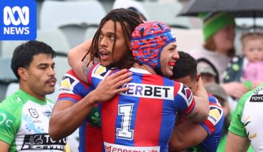 NRL live updates: Canberra Raiders vs Newcastle Knights, St George Illawarra Dragons vs Cronulla Sutherland Sharks