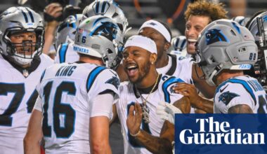 Panthers rally past Cardinals behind undrafted rookie QB in NFL preseason opener | NFL