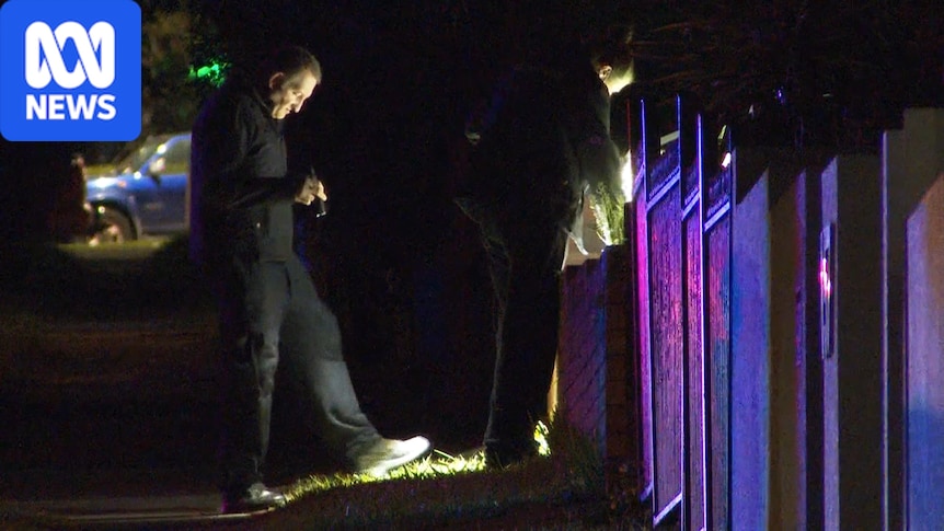 Man shot in chest and car set alight in Sydney's south-west
