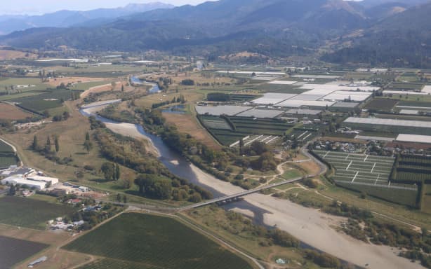 The Motueka River is expected to be the new, cleaner source of Dovedale's water. But the upgrade, which includes UV treatment, is budgeted to cost $7 million.