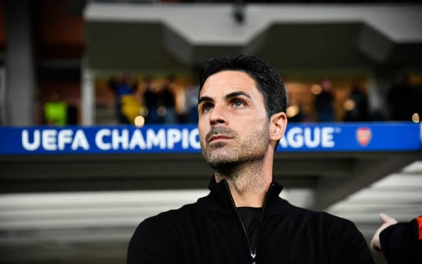 Arsenal manager Mikel Arteta