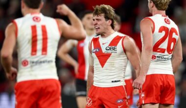 Fast-finishing Sydney Swans overcome St Kilda Saints to consolidate second spot