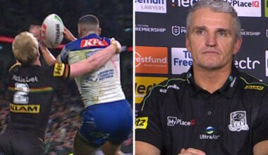 NRL 2026: Ivan Cleary slams Bunker blunder as Tom Jenkins denied try, Penrith Panthers press conference