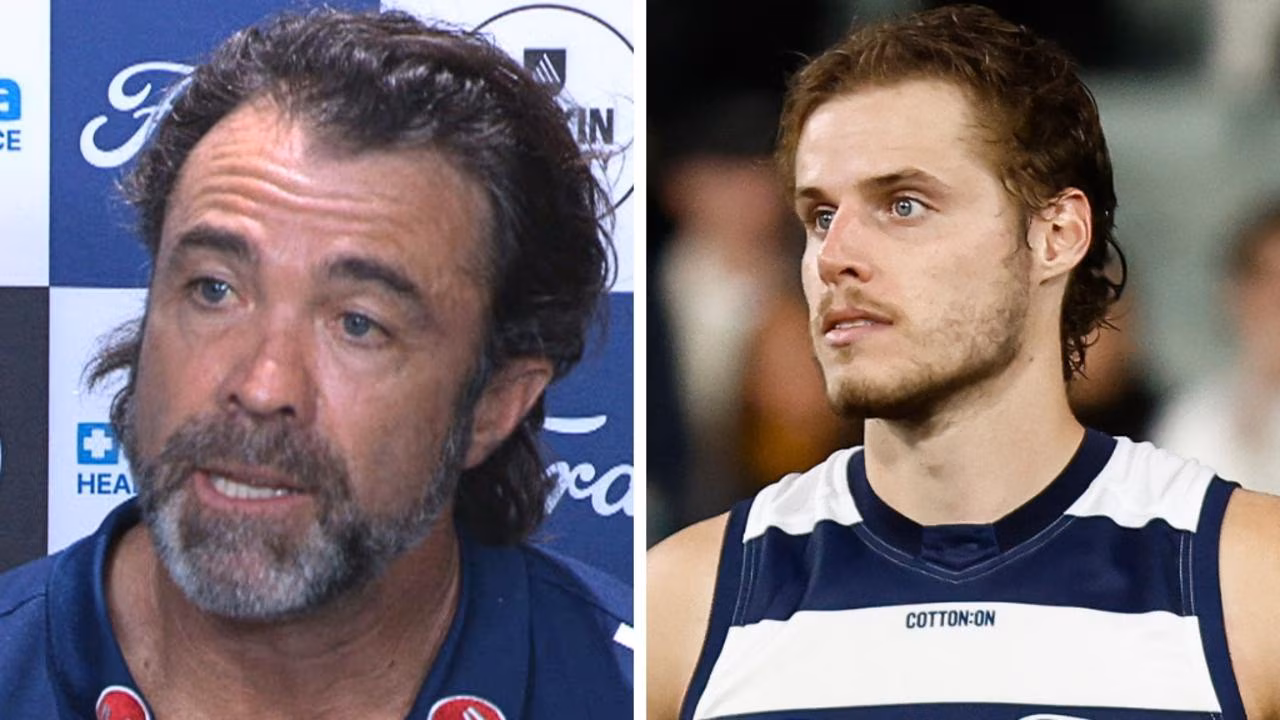 Geelong coach Chris Scott breaks silence on Jake Kolodjashnij concussion saga