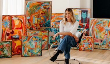 Artist turns strangers’ memories into paintings for Moonah exhibition