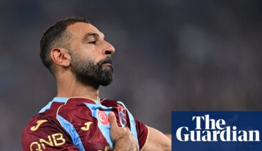 European football: Mohamed Salah scores first goals in Trabzonspor victory | European club football