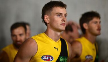 Richmond defender Luke Trainor offered one-match ban for striking West Coast Eagle Jack Williams