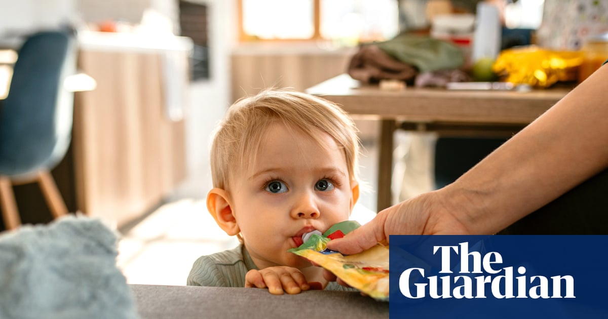 Quarter of branded baby foods in UK still have too much sugar, analysis finds | Children's health