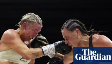 Chantelle Cameron unifies super-welterweight titles with points win over Mikaela Mayer | Boxing