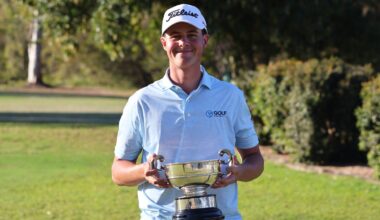 Tasmanian golfer Jonty Lunson wins Queensland Amateur Championship