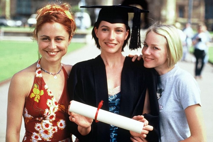 Alice Garner, Claudia Karvan, and Naomi Watts in Strange Planet.