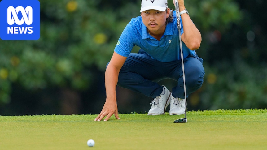 Australia's Min Woo Lee leads Tour Championship after shooting 8-under 62