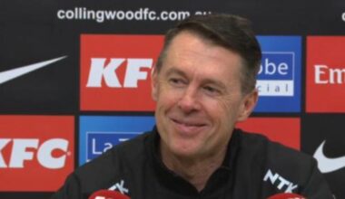AFL 2026: Craig McRae press conference after Collingwood v Hawthorn draw, comments on resting players v Brisbane, wildcard and finals spot scenarios