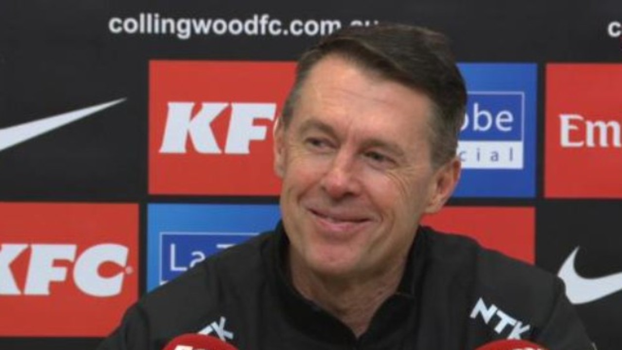 AFL 2026: Craig McRae press conference after Collingwood v Hawthorn draw, comments on resting players v Brisbane, wildcard and finals spot scenarios