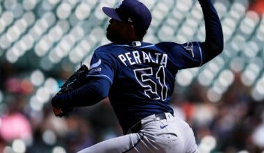 Freddy Peralta's six scoreless innings leads Tampa Bay Rays to win over Detroit Tigers