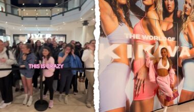 ‘We can’t wait’: Hundreds camp out overnight for activewear brand Kikiva, new store opening in Karrinyup