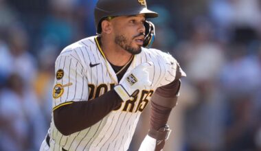 Padres win 4-3 in 11 innings to sweep MLB-leading Brewers | MLB