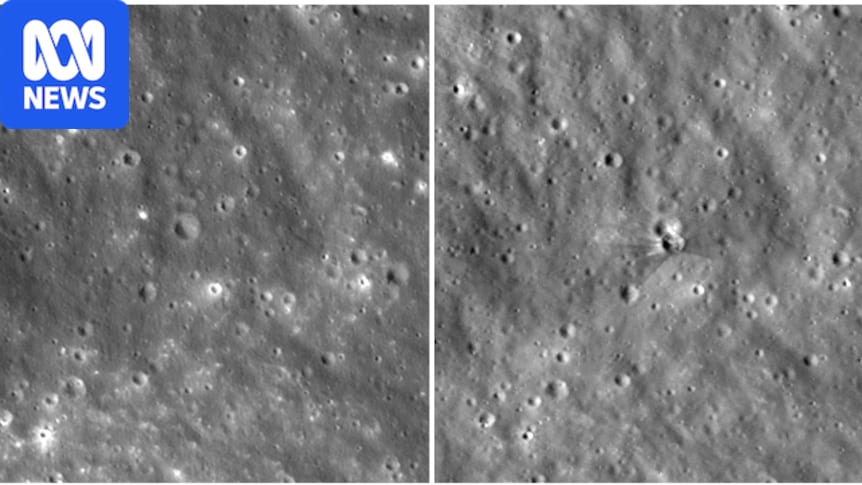 NASA images show crater carved by SpaceX rocket that slammed into Moon