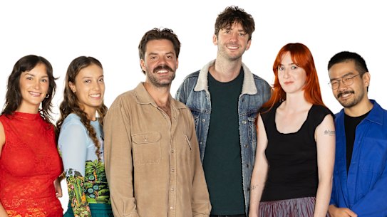 Race Around the World’s new contestants (from left) Lucinda, Mikaela, Jayden, Elliot, Kate and William.