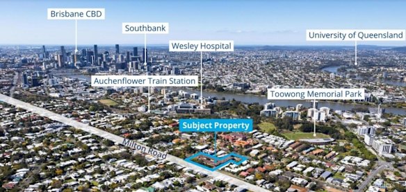 The land is located less than six kilometres from the CBD, making it a prime development site.