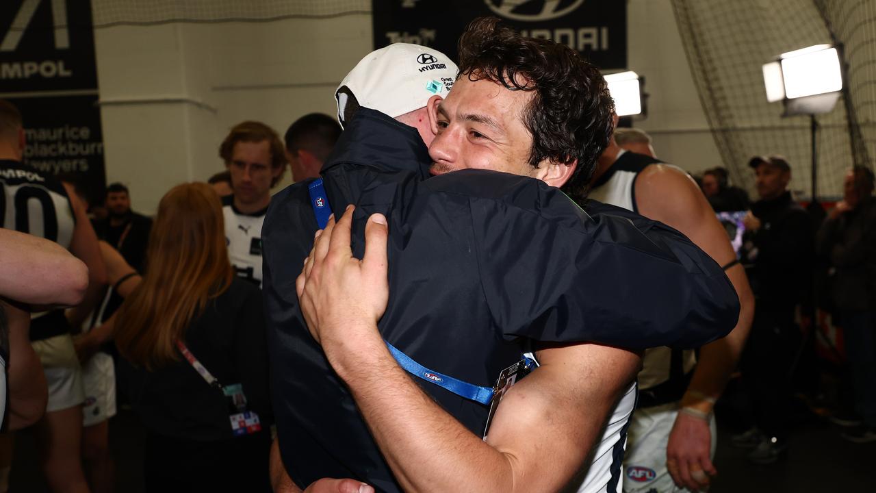 AFL finals 2026: Ollie Florent exclusive interview after Carlton Blues defeat Melbourne Demons in wildcard final, video, highlights, latest news