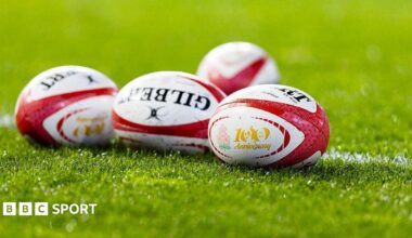 rugby balls