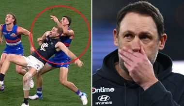 AFL 2026: Carlton Blues played for draw against Bulldogs, potential wildcard matchup with Crows in Adelaide, video