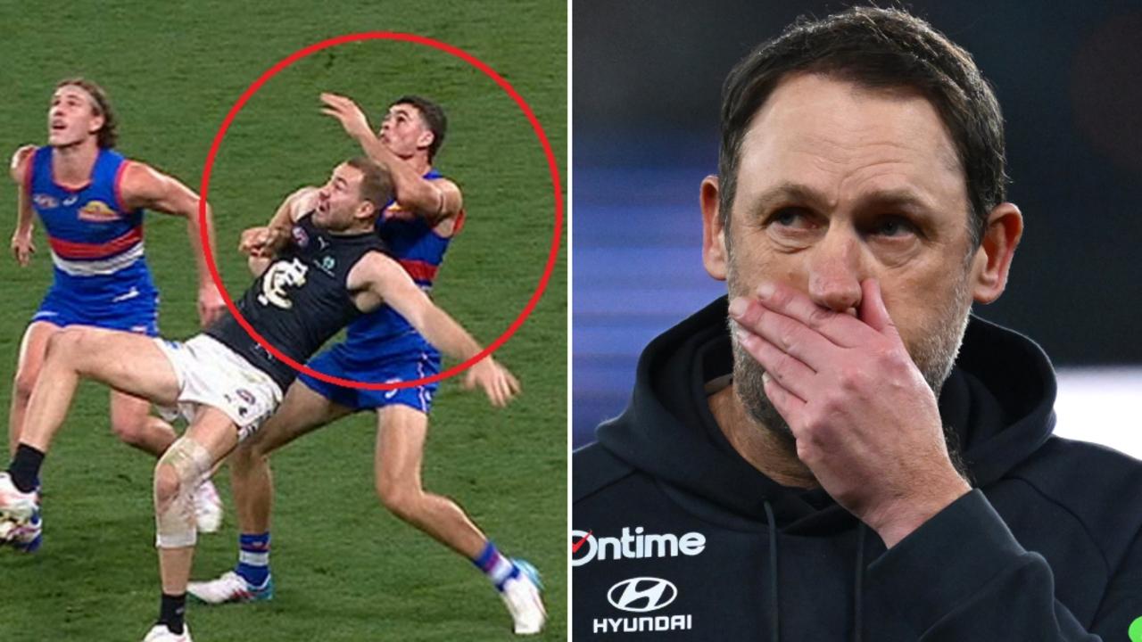 AFL 2026: Carlton Blues played for draw against Bulldogs, potential wildcard matchup with Crows in Adelaide, video